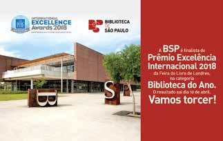 a biblioteca é sua! Parque da Juventude Av. Cruzeiro do Sul, 2.630 Santana, ao lado da estação Carandiru do Metrô. São Paulo/SP CEP 02030-100 Telefone: 2089-0800 www.bsp.org.
