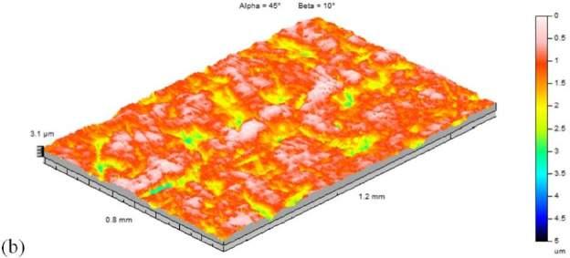 143 A superfície virgem da esfera polida não apresentava sulcos, Figura 5.64a.