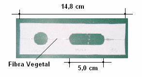 Procedimento Experimental 51 de tração. Providências também foram tomadas para evitar o dilaceramento de fibra pela pressão exercida pelas garras da máquina de tração (Figura 3.4b).