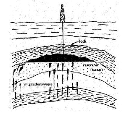 Petróleo Origem e Formação 400-500 Milhões de anos (Ma): Deposição de microrganismos (plâncton) no fundo dos mares Deposição de Sedimentos e aumento de pressão e temperatura Ambiente redutor e acção