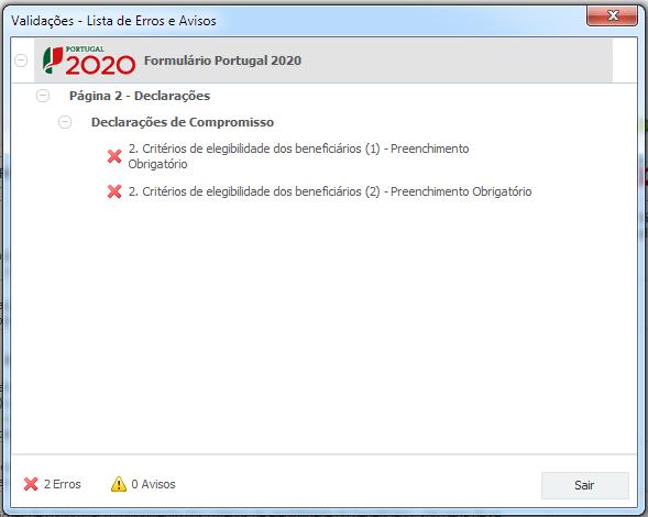 Instruções para Correta Utilização do Formulário a. Funcionamento genérico Os formulários estão disponíveis apenas no Balcão 2020.