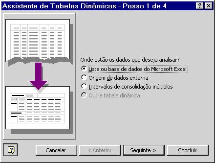 CRIAR UMA TABELA DINÂMICA (PIVOT TABLE) Como já foi referido, uma Tabela dinâmica (Pivot Table) é uma tabela interactiva onde, através do cruzamento de informação proveniente da lista ou base de