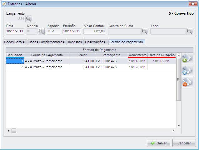 Relatórios O sistema passa a emitir os registros de Entrada, Saídas, Serviços, ICMS entre outros, através do menu Relatórios.