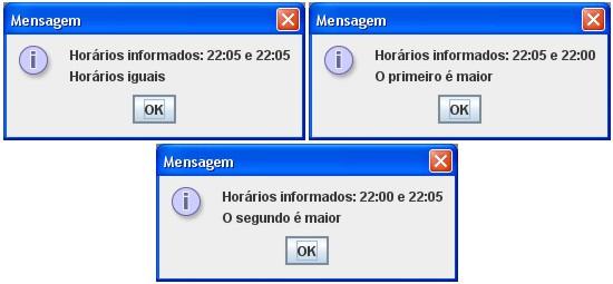 Validação e Conversão com Datas e Horários Código 18.10 ComparaHorarios.java Crie um aplicativo que solicite dois horários e compare-os. Utilize os métodos equals( ), after( ) e before( ).