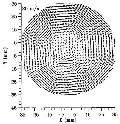 64 Figura 2.14 Medição PIV em um motor monocilindro de pesquisa, duas válvulas. FONTE: Reuss et al.