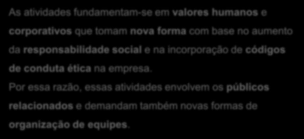 PROGRAMA DE VOLUNTARIADO As atividades fundamentam-se em valores humanos e corporativos que tomam nova forma com base no aumento da responsabilidade social e na