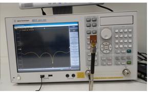 Para medição e validação foi utilizado o analisador de rede, E5071C (300 KHz - 0