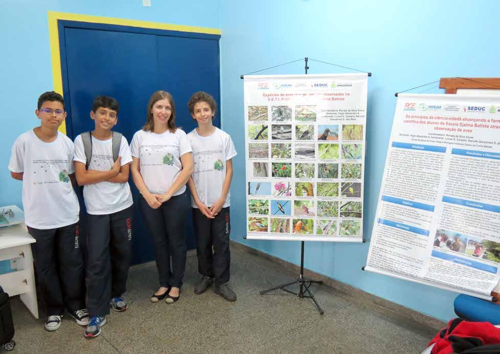 professores da educação básica do estado, apoiando a produção de ciência dentro do espaço escolar, através do desenvolvimento de projetos de pesquisa.