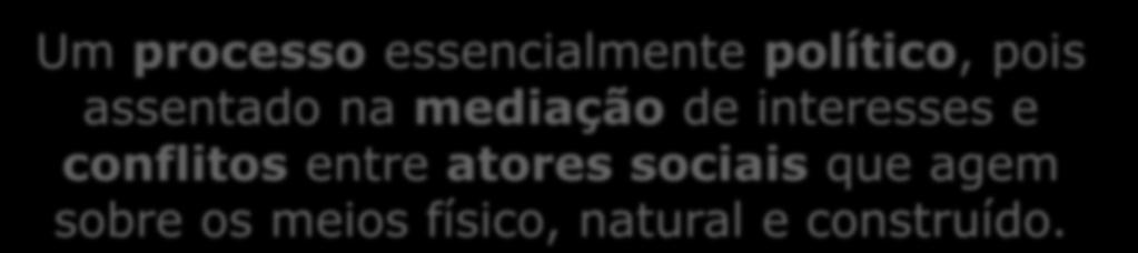 Para a GESTÃO AMBIENTAL, há diferentes formas de entender a questão ambiental... Assim.