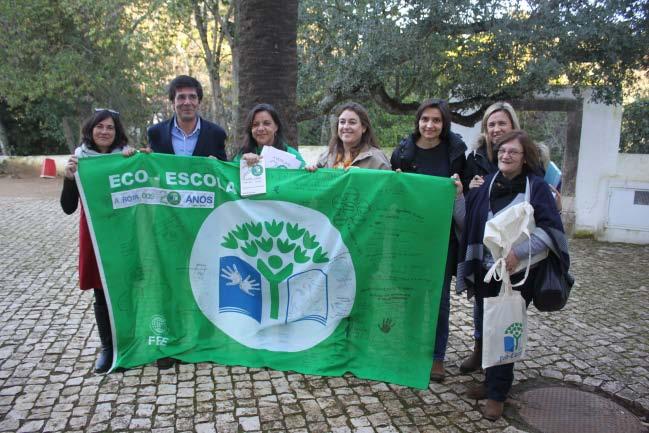 Eco-Escolas nas atividades da Rota dos 20 anos Tema do ano: Mobilidade sustentável Início da Rota na R.A.