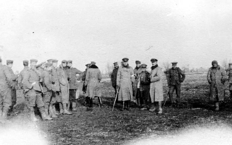 A trégua de natal (1914) No natal de 1914, tropas alemãs e