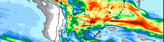 FIGURA 2. Anomalia de chuvas em novembro, em milímetros. No Brasil Central as chuvas variaram de 100 a 250 milímetros no acumulado de novembro.
