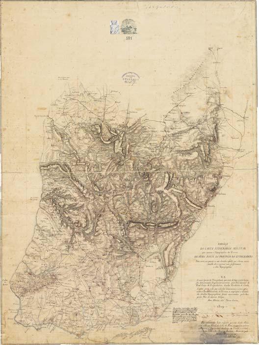 A partir daqui se construiu a versão simplificada e mais conhecida, a Carta militar que serve de suplemento à carta topográfica de uma parte da província da Estremadura vizinha a Lisboa, oferecida em