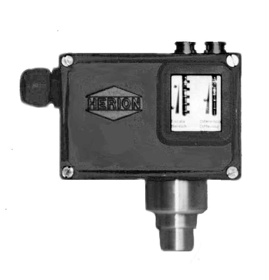 ressostato D de Fole de Aço Estanhado Características Técnicas ara Gases ou Líquidos Neutros, p/ex.