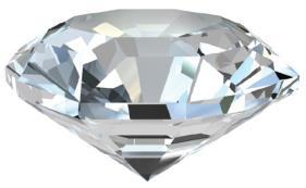 Exemplo: diamante (C).
