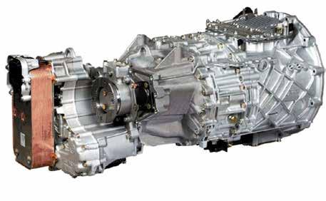 3.2.6 Tomadas de força e Intarder O ZF Intarder é um retardador secundário (travão hidrodinâmico secundário) que se encontra na caixa de velocidades.