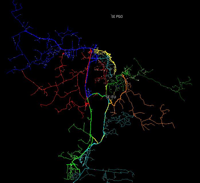 Figura 12 - Mapa Geoelétrico