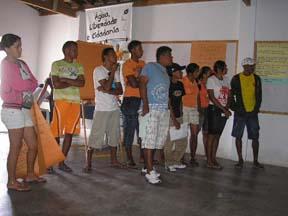 No mês de setembro foram realizadas as primeiras etapas do Curso de Formação de Agentes Culturais Jovens Rurais Municipais no ano segundo semestre de 2009.