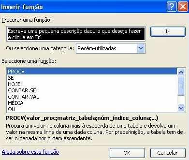 Algumas Funções Pré-definidas em EXCEL 1. Para activar o assistente de funções deve: 1.1. Seleccionar a célula ou células onde pretende colocar a fórmula.