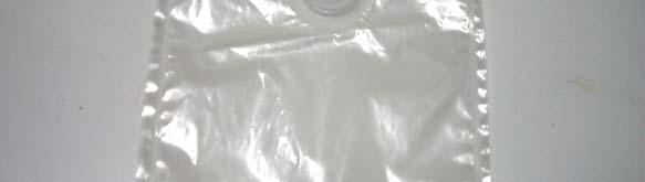 FIGURA 16 - Saco plástico de nylon para envio de amostra para irradiação Na TAB.