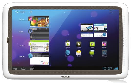 Package Content QSG booklet ARCHOS FamilyPad 2 Warranty