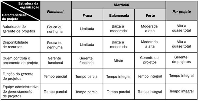 Quadro Resumo: 8.3. Ciclo de Vida Ciclo de vida de um projeto é a sequência de fases que vão do começo ao fim de um projeto.