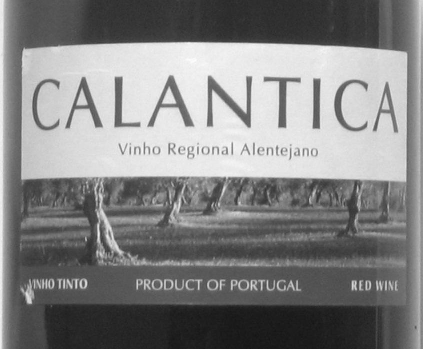 remos realçar aquilo que nos é próprio. E, neste caso, não se deu o nome de Calantica (Fig. 1) a um dos vinhos da região? Já vamos ver porquê!