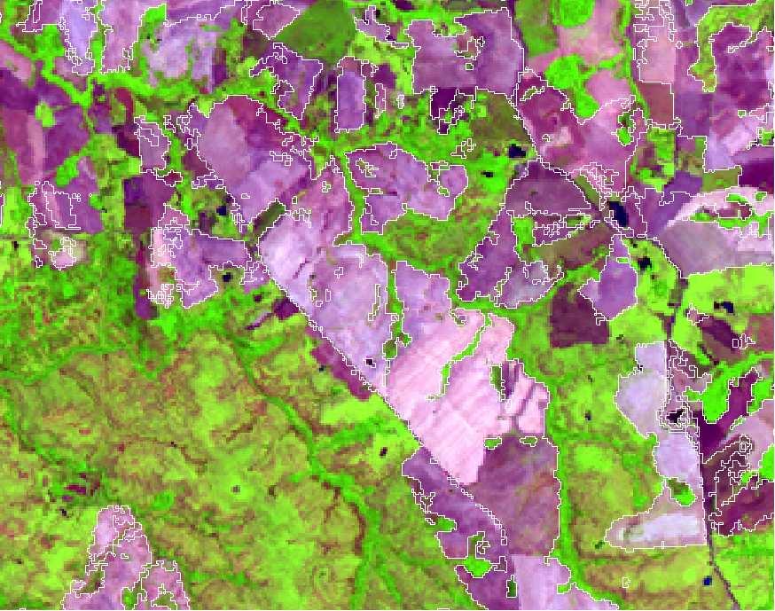 Figura 5 - Composição colorida Landsat
