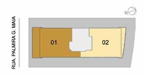 ) =167,20 m 2 NOTAS: 1 - A decoração e revestimentos são mera sugestão.