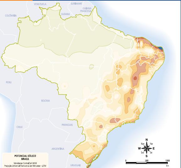 Mapa da velocidade média