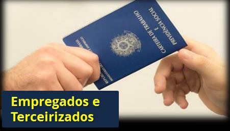 Informações Gerais 1.4. Empregados e terceirizados Para cada unidade identificada no item 1.1, informar a quantidade de empregados e terceirizados.