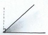 11. Reconhecer dois ângulos, ambos convexos ou ambos côncavos, como tendo a mesma amplitude marcando pontos equidistantes dos vértices nos lados correspondentes de cada um dos ângulos e verificando