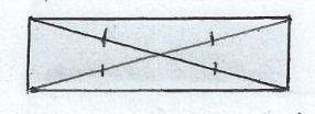 Reconhecer que um quadrilátero é um paralelogramo quando (e apenas quando) as diagonais se bissetam.