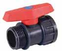 G CODE REF. PN 1 H H 1 ¼ 11656 05 90 612 6 54 10 10 19 H G H 1 Drain valves Vannes de purgue Válvulas de purga Válvulas de purga FEATURES CARACTÉRISTIQUES CARACTERÍSTICAS CARACTERÍSTICAS Ball valve.