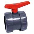 Connections for PVC-U Standard and Industrial ball valves Connexions pour robinets à boisseau sphérique Standard et Industrial en PVC-U Conexiones para válvulas de bola Standard e Industrial en PVC-U