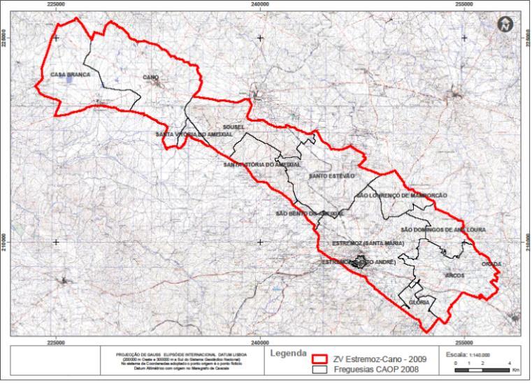 Zona Vulnerável de Estremoz-Cano Sistema