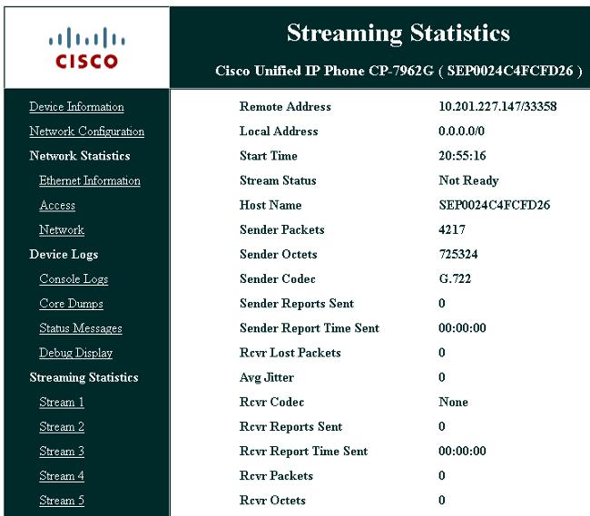 Quando você verifica os dados para o córrego 2 e o córrego 3, as coisas chaves a procurar são: O endereço remoto é o endereço IP de Um ou Mais Servidores Cisco ICM NT do server de MediaSense.