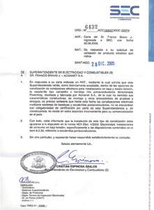 Testes e certificação A Inchalam, empresa líder em fabricação de arames no Chile, pertencente à N. V.