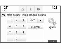 Se a informação da data for automaticamente fornecida, este item de menu não está disponível. Seleccionar Ajuste autom. no fundo do ecrã. Active Ligado - RDS ou Desligado - Manual.