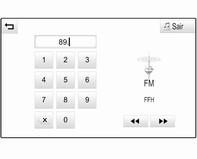 32 Rádio Rádio Uso... 32 Procura de estações... 32 Sistema de dados de rádio (RDS)... 34 Emissão de áudio digital... 35 Uso A função de rádio faz parte da aplicação ÁUDIO.