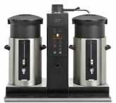 565-568 CB 2x5 (cód. 0440.317.005B) Máquina de café de filtro 30 l com 2 containers Coffee brewer 30 l with 2 containers 4.170, 00 Dimensões (LPA) / Dimensions (WDH) 815x470x790 mm Potência / Power 3.