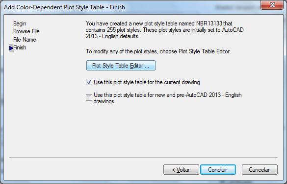 65 Clique em Plot Style Table Editor para editar a tabela de penas. Figura 12.