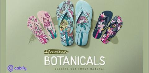 As participantes da ação receberam sandálias Ipanema da coleção Sem Igual Botanicals com o convite do evento, além de códigos