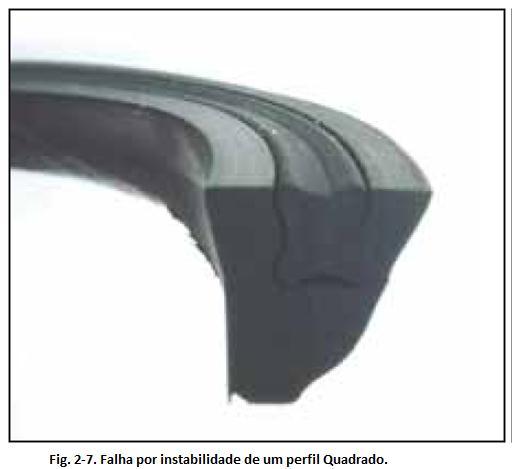 Estabilidade da Vedação Nas aplicações dinâmicas a estabilidade é essencial para o desempenho do vedante, permitindo que o lábio da vedação tenha o contato necessário para realizar uma estanqueidade
