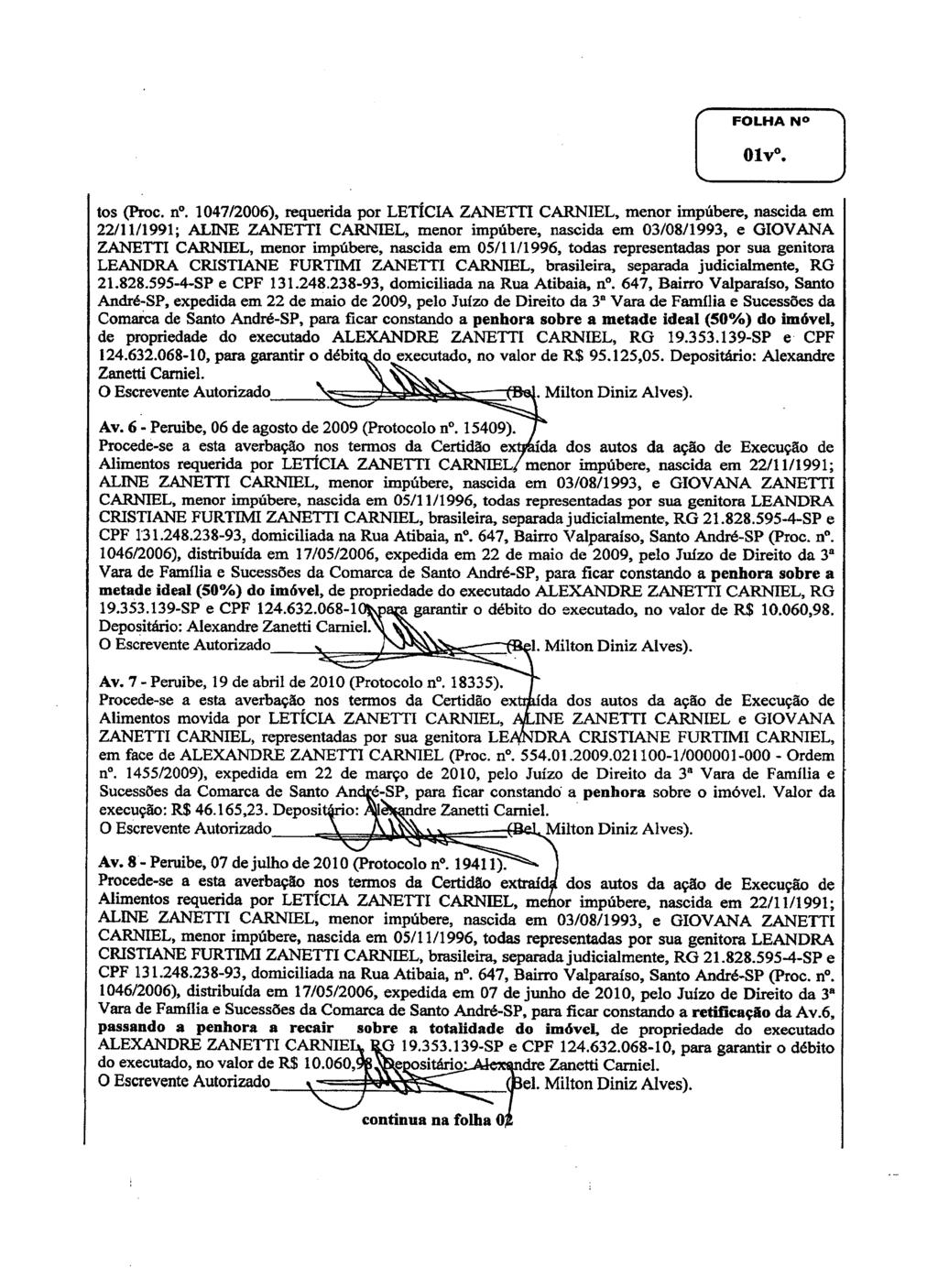 Este documento foi é cópia assinado original, digitalmente assinado por digitalmente ANDRE SCHMIDT.