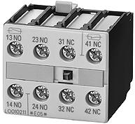 Sem abertura forçåda dos contatos Contatos 1 NA + 1 NF para eletrônica: a aplicação em ambiente poeirento e em circuitos eletrônicos com correntes nominais I e /AC-14 e DC-13 de 1 ma a 300 ma em 3 V