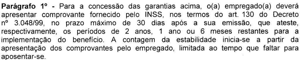 Prágrfo único -Os testdos médicos e/ou declrções deverão obedecer os requisitos previstos n Portri MPAS 3.