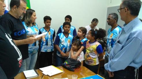 Momentos da Reunião Ordinária do CM. Goiânia.