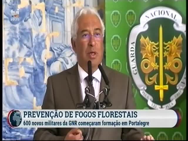 O chefe do Governo insistiu em Portalegre, à incorporação