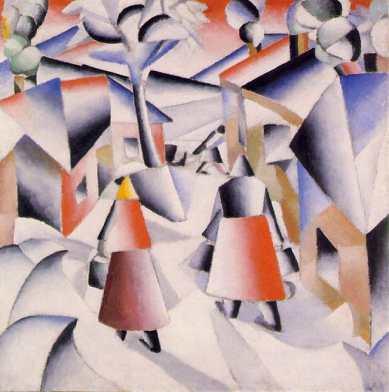 Malevich Fez parte da vanguarda russa e foi o mentor do movimento conhecido como Suprematismo.